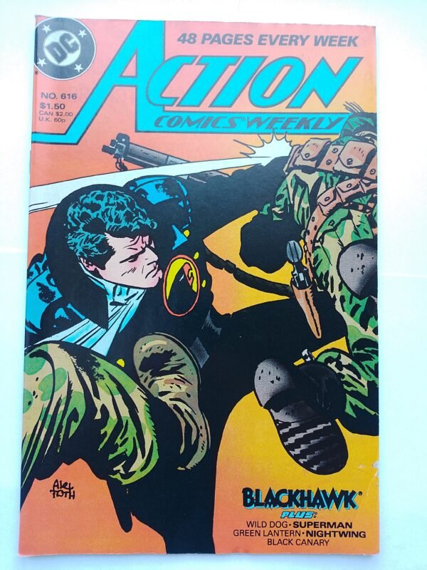 Komiks Action Comics #616 1988