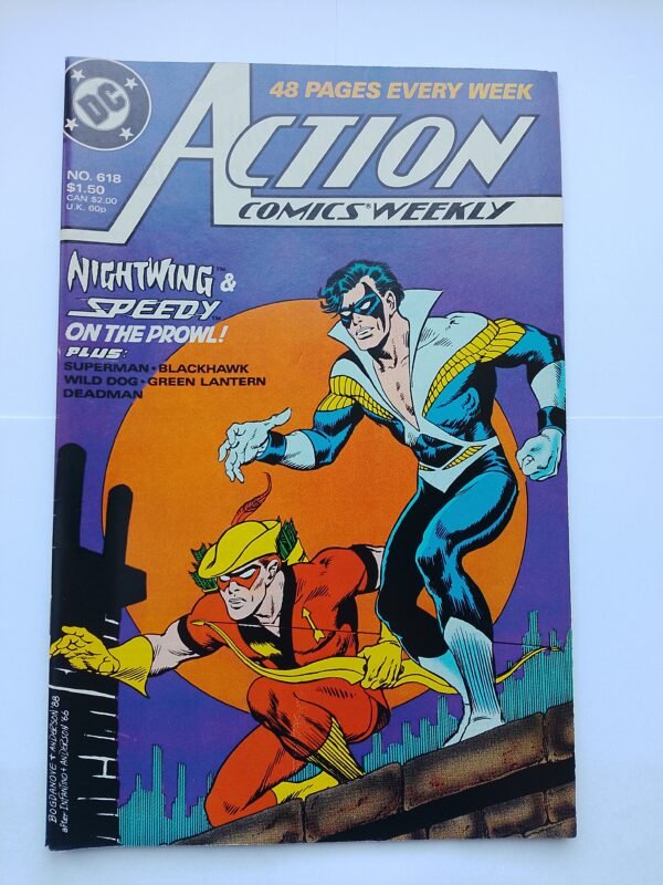 Komiks Action Comics #618 1988