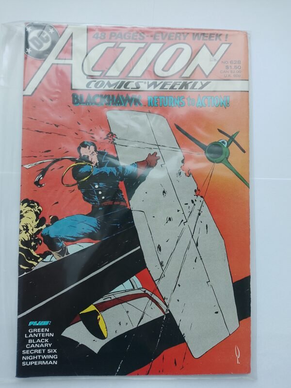 Komiks Action Comics #628 1988
