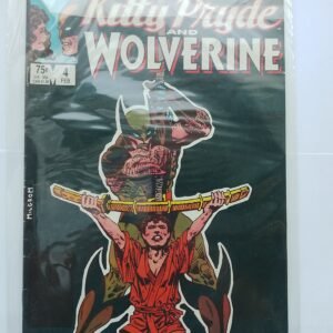 Komiks Kitty Pride and Wolverine #4 1984