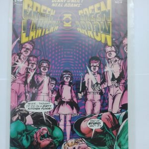 Komiks Green Lantern Green Arrow #4 1984 Neal Adams