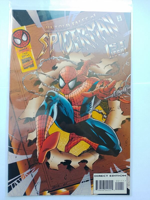 Komiks Untold Tales of Spiderman #1 September 1995