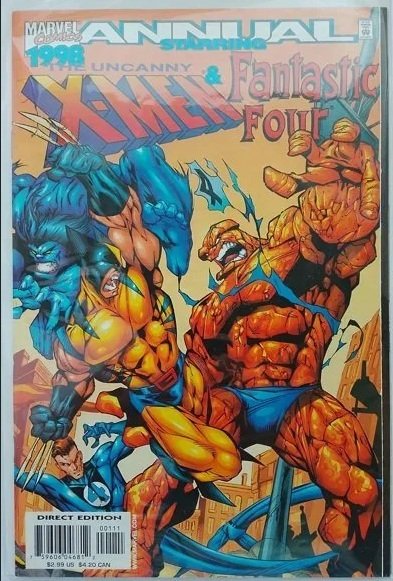 xmenannual Zestaw 24 Komiksów The Uncanny X-Men 1990' Box