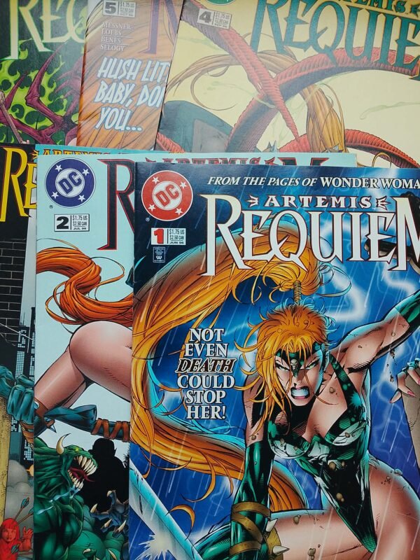 3790443f-775d-4687-94ff-6bd07f9d11cd 6 x Komiks Artemis Requiem #1-6 1996 Full Run