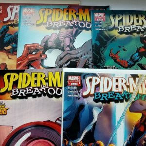 5 x Komiks Spiderman Breakout #1-5 2005 Full Run