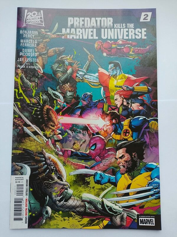3 x Komiks Predator Kills Marvel Universe 3 of 5 2025