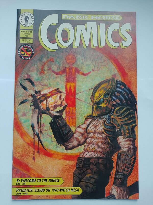 7b47c6cc-1433-458d-bf31-0cd59f16e984 Komiks Dark Horse Comics #20 April 1994