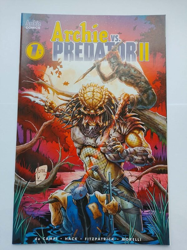 7db53bd4-dc5c-4f1b-b643-63c52f448e27 Komiks Archie vs Predator II #1 September 2019 Cover F