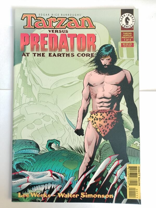 8dee1a15-cd19-4b0e-a792-ad947c20a596 Komiks Tarzan vs Predator #1 1996 At the Earth's Core