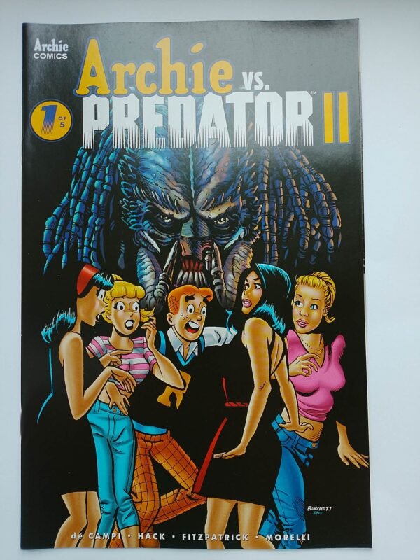 935e67e9-ad84-41e4-9996-8172d68c3ff9 Komiks Archie vs Predator II #1 Sept 2019 Rick Burchett Cover