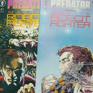 2 x Komiks Predator vs Magnus Robot Fighter 1993 Full Run