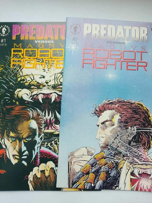 2 x Komiks Predator vs Magnus Robot Fighter 1993 Full Run