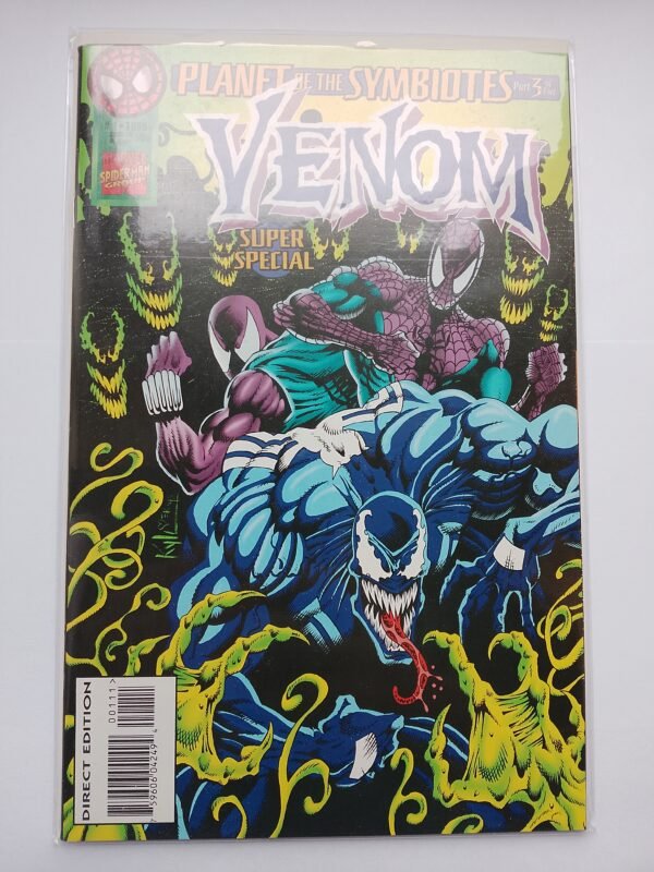 IMG_20260807_061822 Komiks Planet of Symbiotes Venom Super Special #1 Flip Book 1995