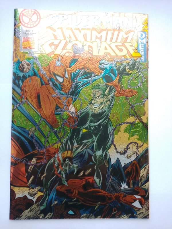 IMG_20260807_061926 Komiks Spiderman Maximum Clonage Omega #1 1995 Death of Jackal