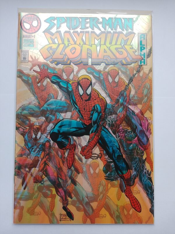 IMG_20260807_061933 Komiks Spiderman Maximum Clonage Alpha #1 August 1995