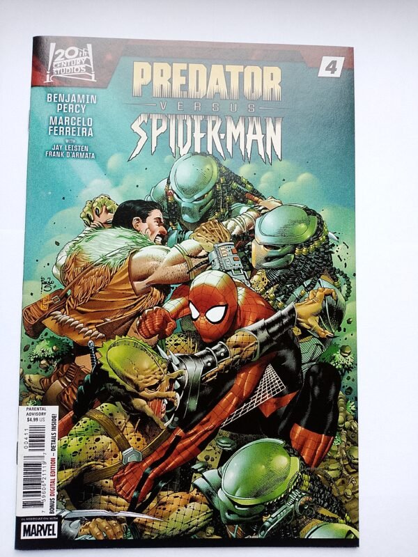 IMG_20260807_062037 6 x Komiks Predator vs Spiderman #1-4+Variants 2025