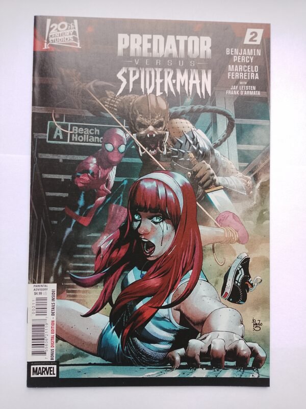 IMG_20260807_062045 6 x Komiks Predator vs Spiderman #1-4+Variants 2025