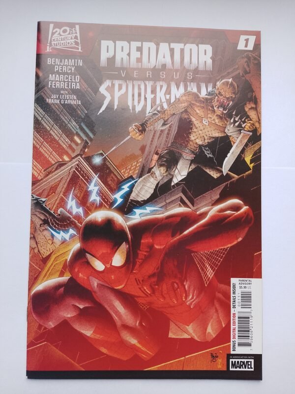 IMG_20260807_062052 6 x Komiks Predator vs Spiderman #1-4+Variants 2025