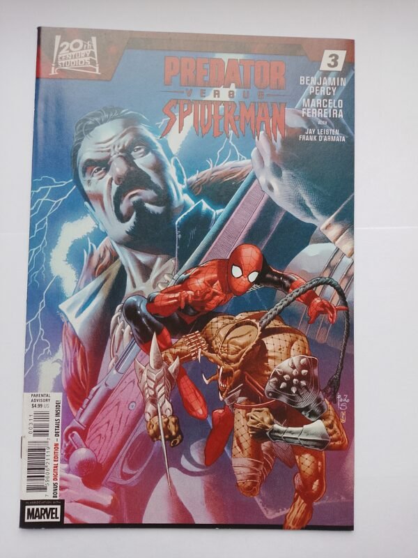 IMG_20260807_062109 6 x Komiks Predator vs Spiderman #1-4+Variants 2025