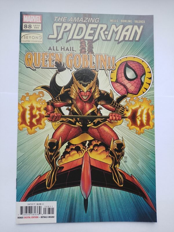 IMG_20260807_062128 Komiks Amazing Spiderman #88 May 2022 1st App Queen Goblin Cover