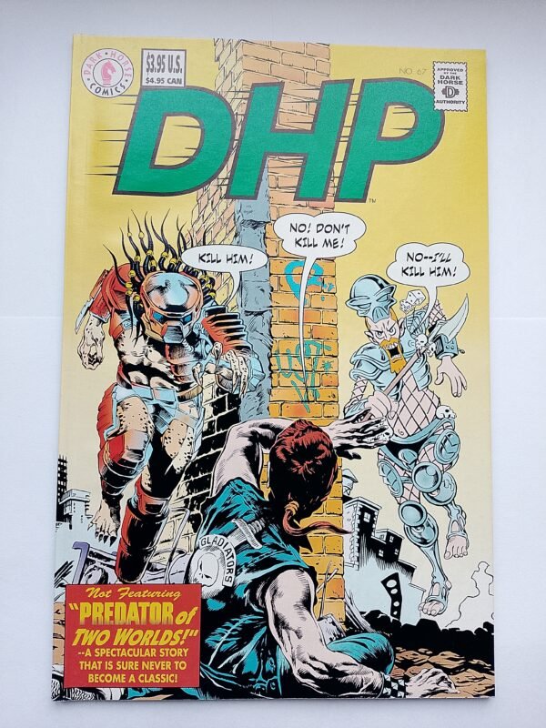 Komiks Dark Horse Comics #67 Nov 1992 Predator Cover