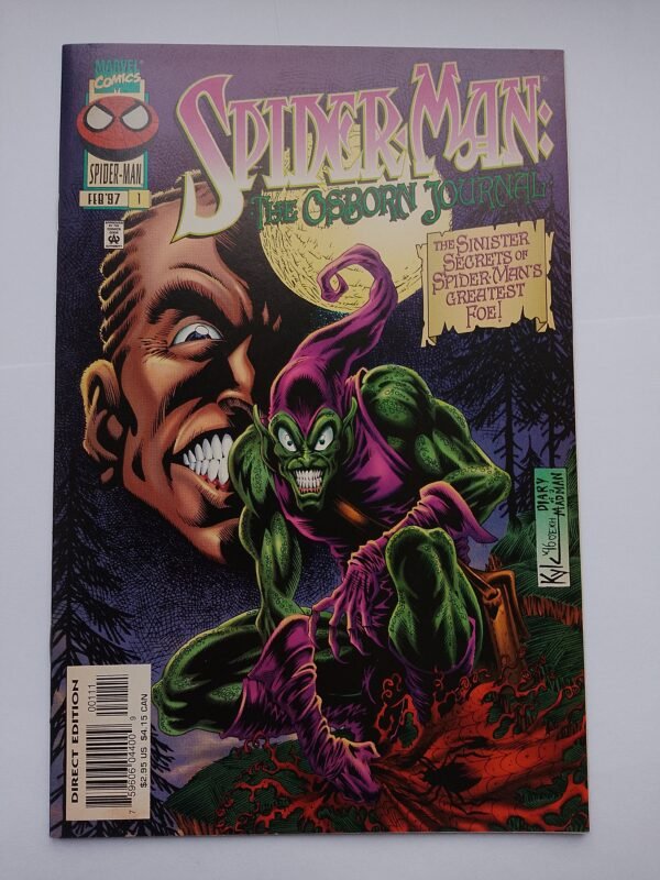 IMG_20260807_062251 Komiks Spiderman The Osbourn Journal #1 Feb 1997