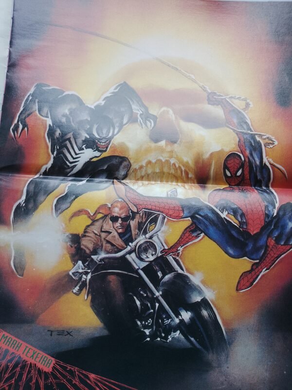 Spiderman Hot Shots Poster Book 1996
