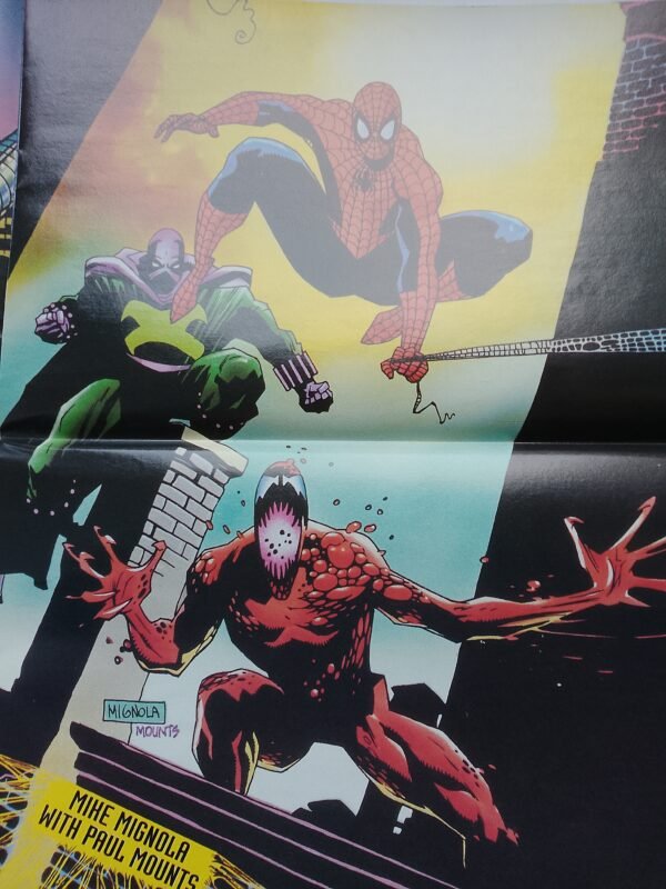 Spiderman Hot Shots Poster Book 1996