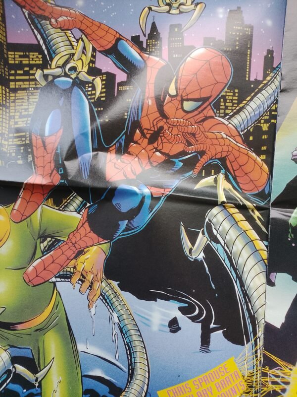 Spiderman Hot Shots Poster Book 1996