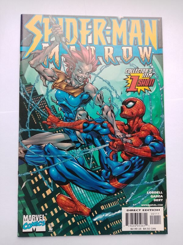 IMG_20260807_062505 Komiks Spiderman Marrow #1 Collector's Item Feb 2001 One Shot