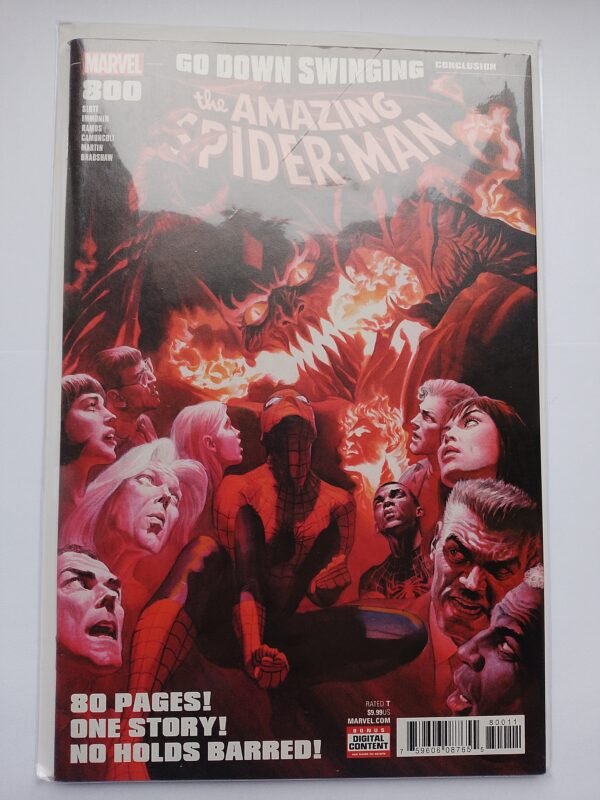 IMG_20260807_062718 Komiks Amazing Spiderman #800A 2018 - 80 Pages