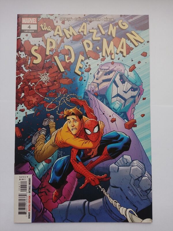 IMG_20260807_062852 Komiks Amazing Spiderman #4 Oct 2018 1st App Spider Bot