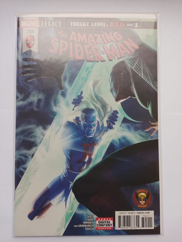 Komiks Amazing Spiderman #794 March 2018 Alex Ross Cover
