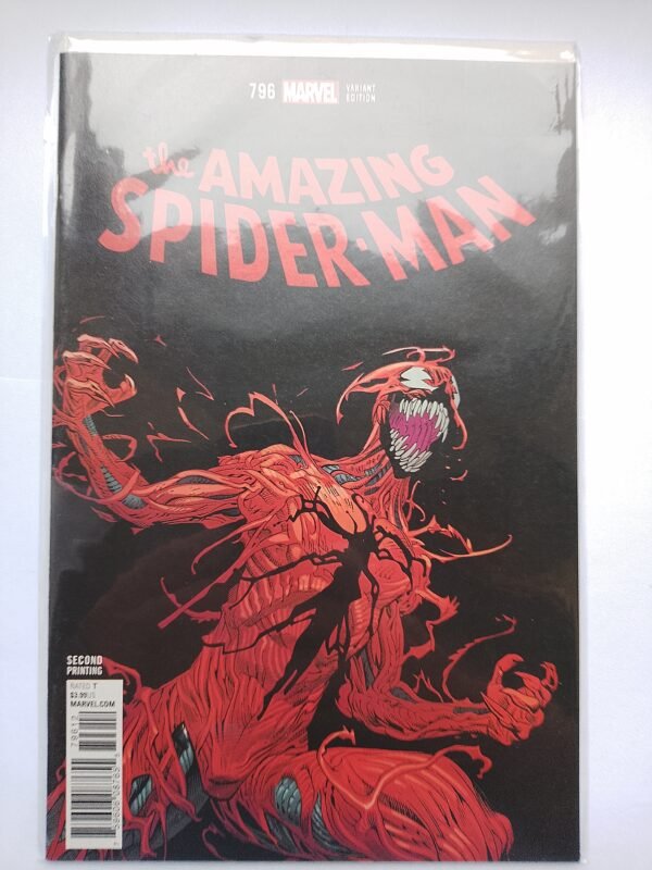 Komiks Amazing Spiderman #796 April 2018 Hawthorne Variant Cover