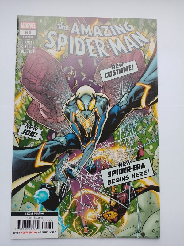 Komiks Amazing Spiderman #61 June 2021 New Costume Debut