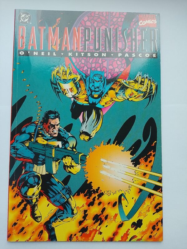 Komiks Batman Punisher Lake of Fire #1 1994 TPB