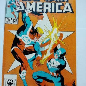 Komiks Captain America #327 March 1987 2nd App&1st Cover Super Patriot