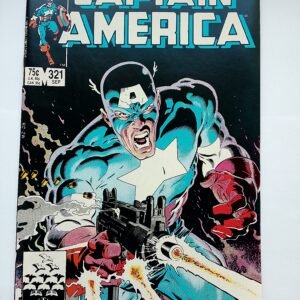 Komiks Captain America #321 Sept 1986 1st App Ultimatum Mike Zeck Cover