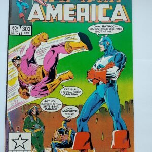 Komiks Captain America #303 March 1985 Shield Origin