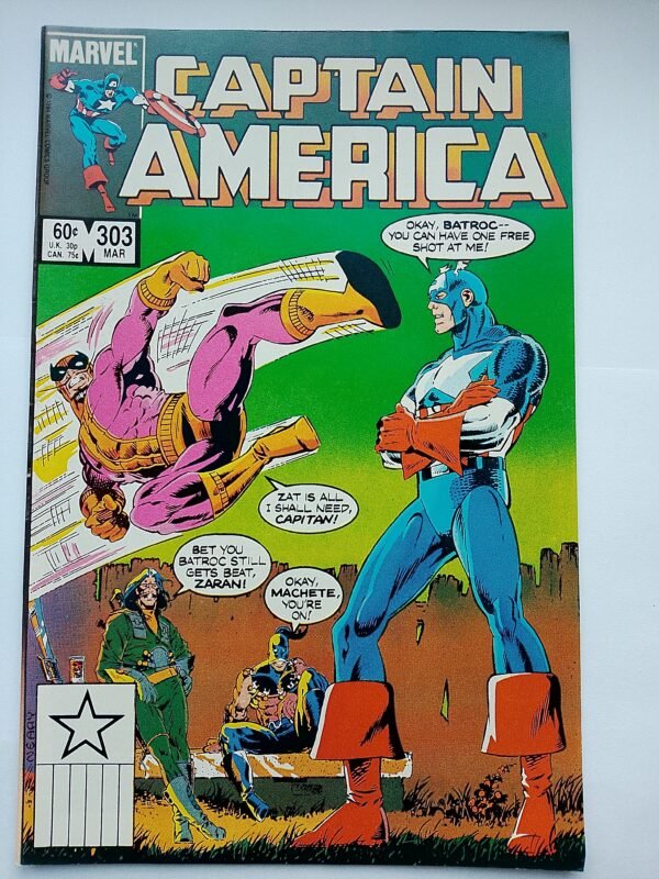 IMG_20260811_133319 Komiks Captain America #303 March 1985 Shield Origin