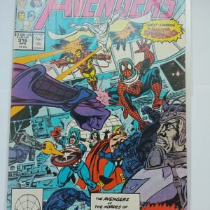 Komiks Avengers #316 April 1990 Spiderman Offered Membership