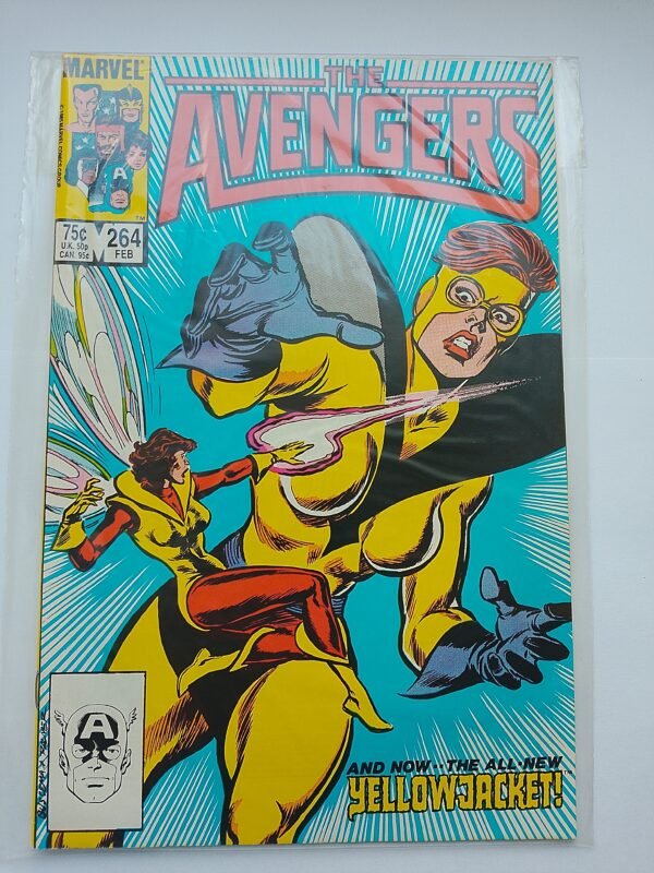 IMG_20260811_133359 Komiks Avengers #264 Feb 1986 1st App Yellowjacket Rita DeMara