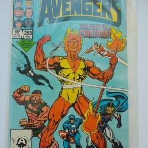 Komiks Avengers #258 Aug 1985 2nd App Nebula