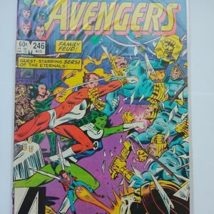 Komiks Avengers #246 Aug 1984 1st App Maria Rambeau