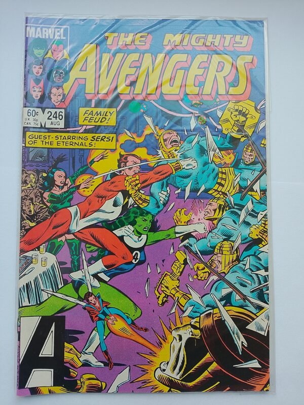 IMG_20260811_133415 Komiks Avengers #246 Aug 1984 1st App Maria Rambeau