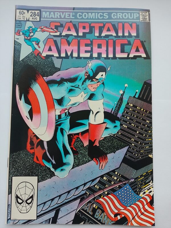 IMG_20260811_133436 Komiks Captain America #284 Aug 1983 Mike Zeck Cover