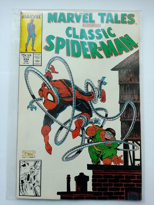IMG_20260811_133507 Komiks Marvel Tales #224 June 1989 McFarlane Cover