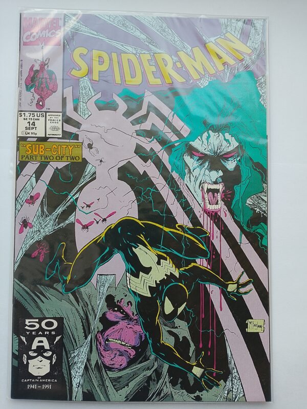 Komiks Spiderman #14 Sept 1991 McFarlane Cover