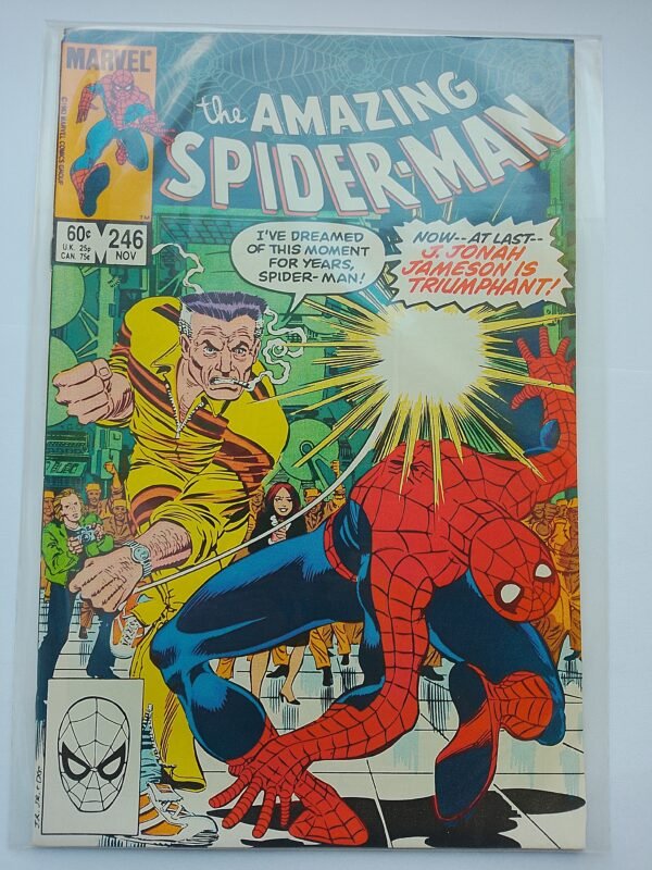 Komiks Amazing Spiderman #246 Nov 1983 Actors Cameo App