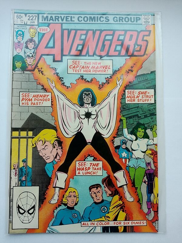 IMG_20260811_133557 Komiks Avengers #227 Jan 1983 2nd App Captain Marvel Monica Rambeau